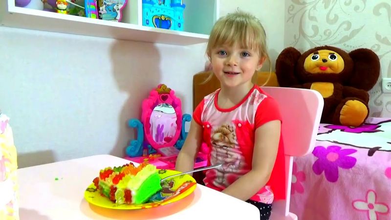 Большой ТОРТ для Маргариты и Леры Кто любит торт?