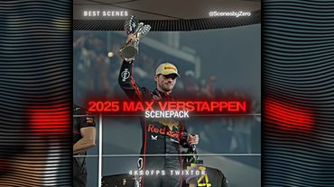 MAX VERSTAPPEN 2025 SEASON BEST SCENEPACK | F1 SCENEPACK | 4K CLIPS | SCENESBYZERO