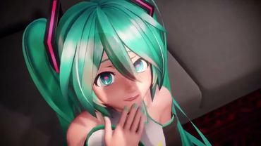 Hatsune Miku and Duck