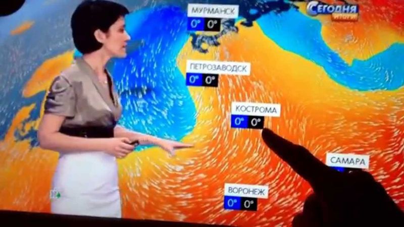 Чудесные цифры прогноза погоды на НТВ