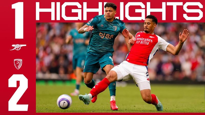 HIGHLIGHTS | Arsenal vs Bournemouth (1-2) | Premier League