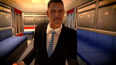 Obama on the TRAIN?!