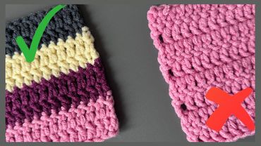 Как провязывать первый столбик, чтобы были ровные края изделия, 2 варианта. Вязание крючком