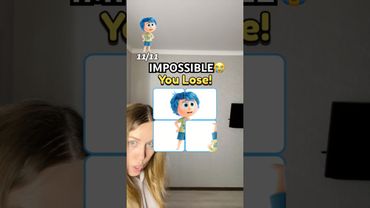 Inside Out Puzzle Challenge🧩😭IMPOSSIBLE😭#shorts