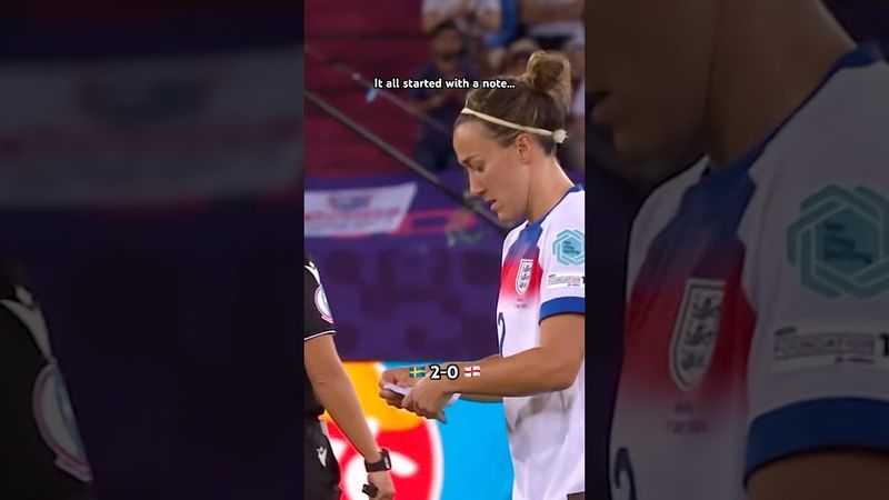 The note changed the game! 😱 #WEURO2025