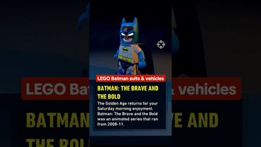 The Batman suits have hilarious descriptions in the new LEGO Batman game! #gamescom2025 #batman #ign