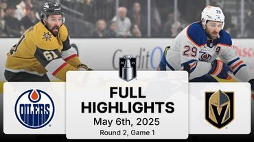 NHL Playoff Highlights | Oilers vs. Golden Knights | Gm 1 | May 06, 2025