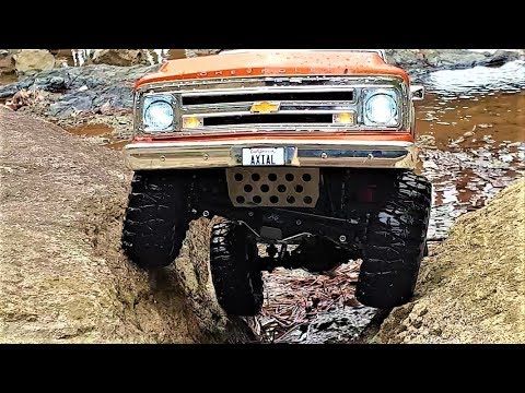 RC Car Xtra Speed XS01 SCX10 C10 Creek Rock Crawling