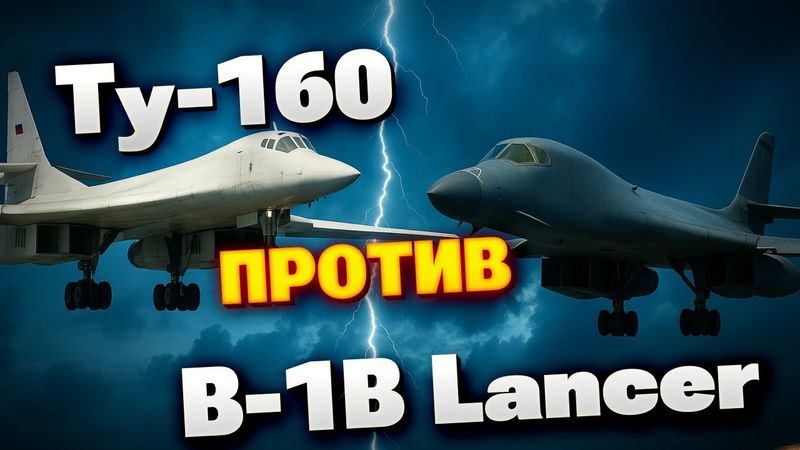 Позор Ту-160: американский B-1B унизил "лучший бомбардировщик России"