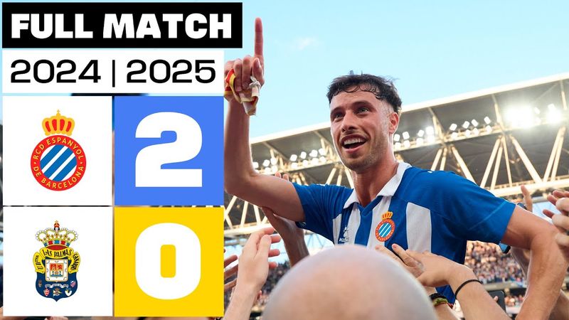 RCD Espanyol 2 – 0 UD Las Palmas | FULL MATCH | LALIGA EA SPORTS 2024/25