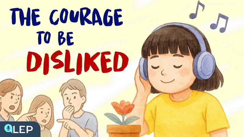 The Courage to Be Disliked - The Secret Of True Happiness | 🎧Podcast and Chill | Beginner
