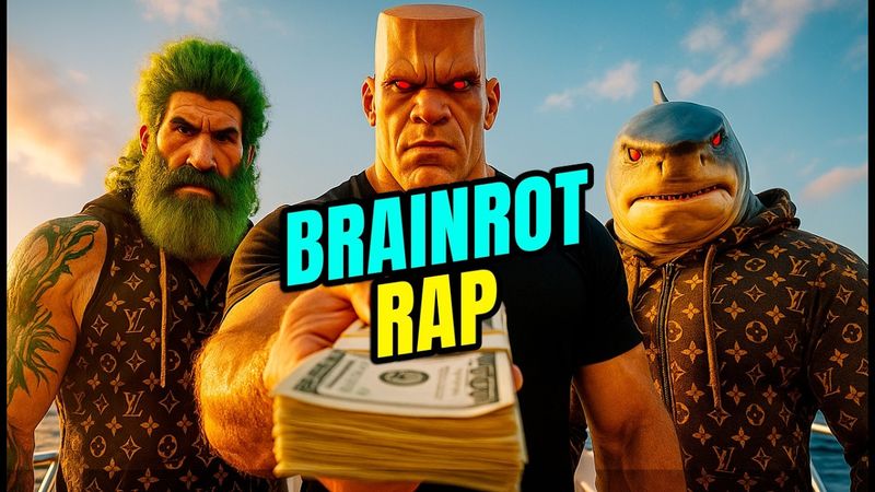 BRAINROT RAP GIGACHADS | Realistic vibe | Official Music Video