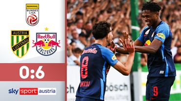 RB feiert Kantersieg! | Austria Lustenau - RB Salzburg | Highlights - ADMIRAL Bundesliga
