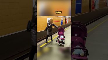 لقد اضاعت عربة طفلها الباهظة !