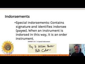 Оборотные инструменты и их индоссирование