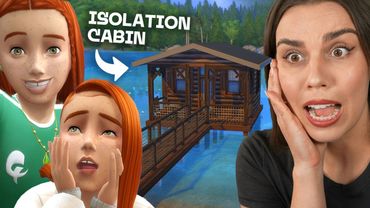 Sent to the ISOLATION CABIN! The Sims Parent Trap #2 (Adventure Awaits)