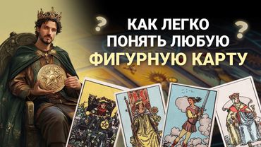 Как легко понять любую фигурную карту в таро? Практические советы по трактовке. Обучение таро онлайн