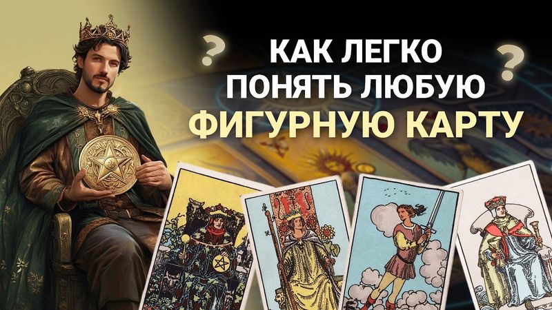 Как легко понять любую фигурную карту в таро? Практические советы по трактовке. Обучение таро онлайн