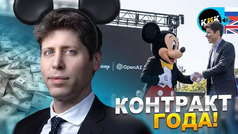 Новая эра ChatGPT с Disney! Роботы-конструкторы, летающие тарелки NASA и другие новости