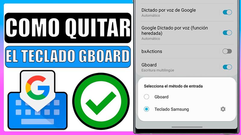🔴Como quitar el teclado de gboard