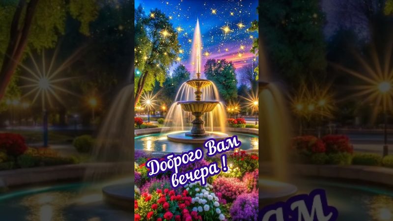🌺• ДОБРЫЙ ВЕЧЕР•Пусть в этот вечер дом будет наполнен уютом, теплом и спокойствием!•#shorts