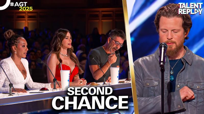 Simon REJECTED Him, So He Came Back With THIS Song | AGT 2025