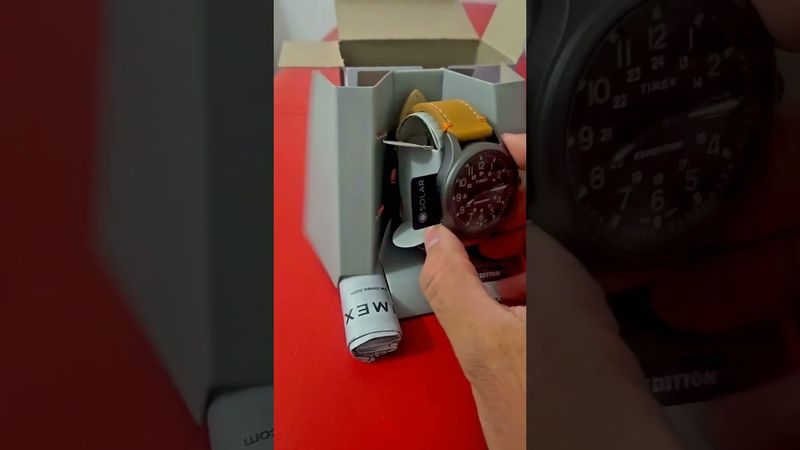 Unboxing Rápido: Timex Expedition Scout Solar