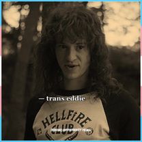 hi ! trns eddie featuring steddie. this week, i wore my binder too mu...