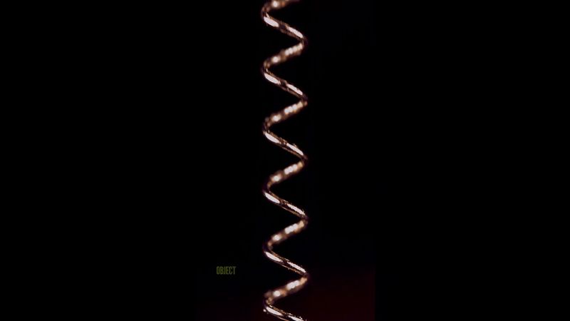 Heating a French Wire Close-Up