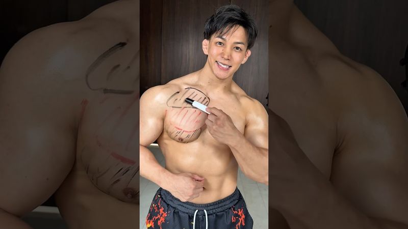 Easy chest exercises at home‼️