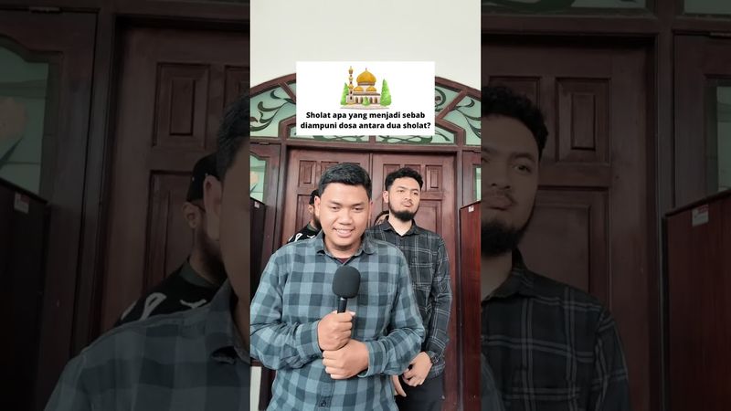 tebak tebakan seputar sholat 😊