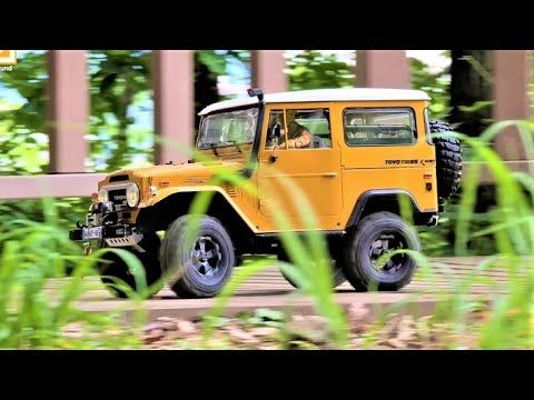 RC Car RC4WD Gelande II FJ40 Cruiser Park Trail Ride