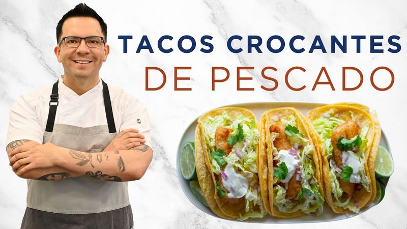 TACOS DE PESCADO, crocantes como los de Baja!