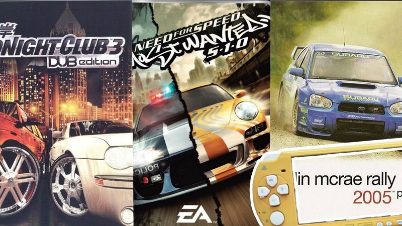 Os 10 melhores jogos de corrida para PSP de 2005