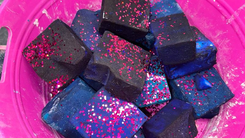 SOFT BLUE DYED GYM CHALK 💙💚