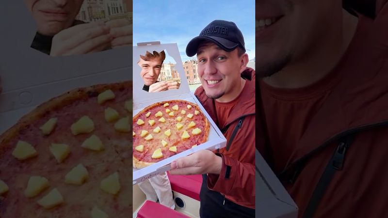 Итальянец ВПЕРВЫЕ пробует Пиццу с Ананасами! Лоренцо в шоке