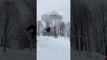 Меня все таки заметили #redbull #snowboarding #extreme