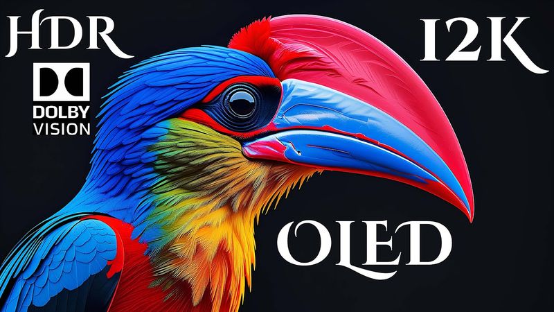 12K Video ULTRA HD 240 FPS OLED DEMO * Wild Planet * #12K #ANIMAL