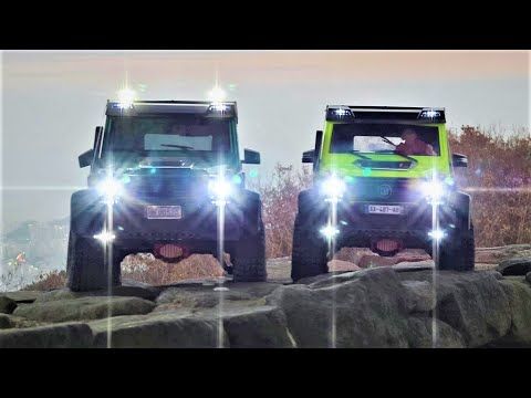 RC Car TRACTION HOBBY Brabus G550 Mountain Rock Climbing Action 벤츠 부라부스