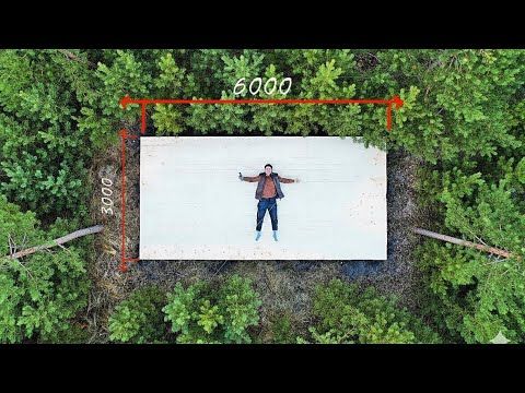 АВТОНОМНАЯ ХИЖИНА ПОСРЕДИ ЛЕСА СВОИМИ РУКАМИ!