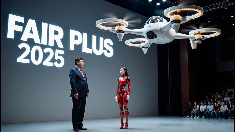Китай представил самых совершенных роботов на выставке FAIR PLUS 2025