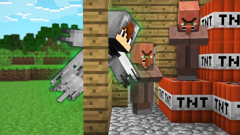 СТАЛ ПРИЗРАКОМ И ПРОСЛЕДИЛ ЗА ПРЕДАТЕЛЯМИ В МАЙНКРАФТ