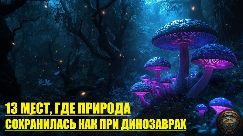 13 УДИВИТЕЛЬНЫХ МЕСТ, Которые Не Изменились за 100 Млн Лет!