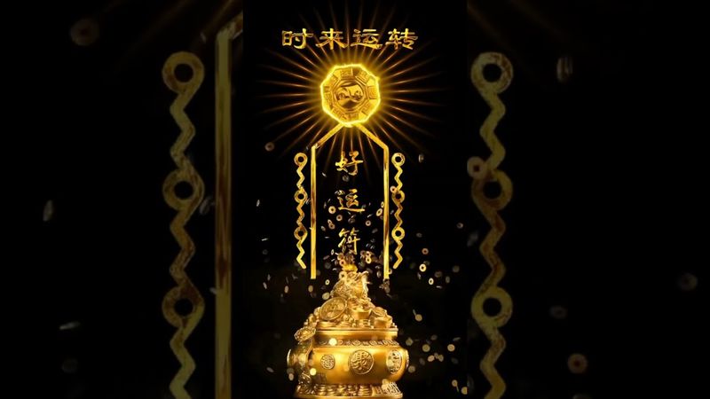 見者轉運！好運符降臨，財氣福氣一起來！接了，轉發，錢財擋不住！ #運勢 #易经  #正能量 #生肖