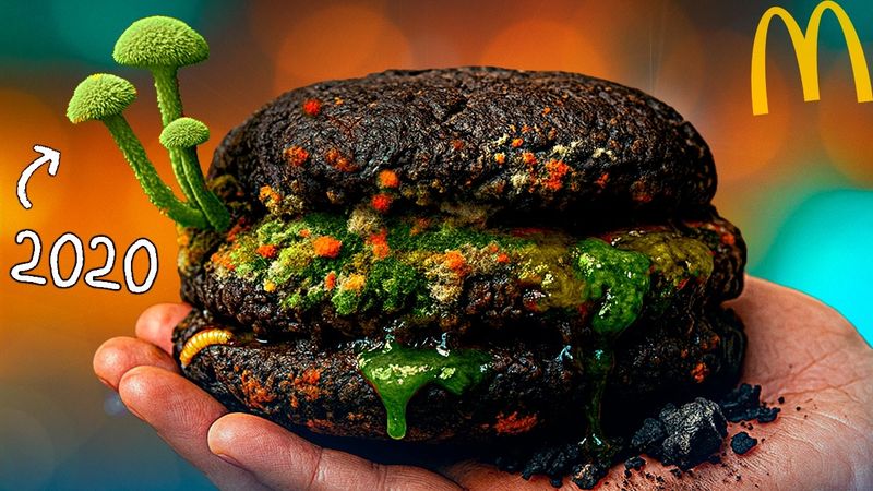 ЧТО СЛУЧИЛОСЬ С ЕДОЙ ИЗ McDONALD`S ЗА 5 ЛЕТ ?