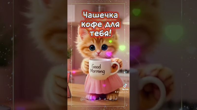 С добрым утром!☕🍫👋🥰🥰🥰🤗