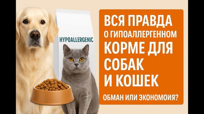 Вся правда о гипоаллергенных кормах для собак и кошек. Обман или спасение? Как выбрать правильно?