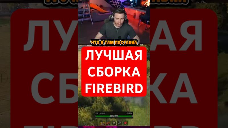 ЛУЧШАЯ СБОРКА НА FIREBIRD — ЭФФЕКТИВНОСТЬ МАКСИМАЛЬНАЯ ОТ @EviLGrannY #Shorts #Танки #МирТанков