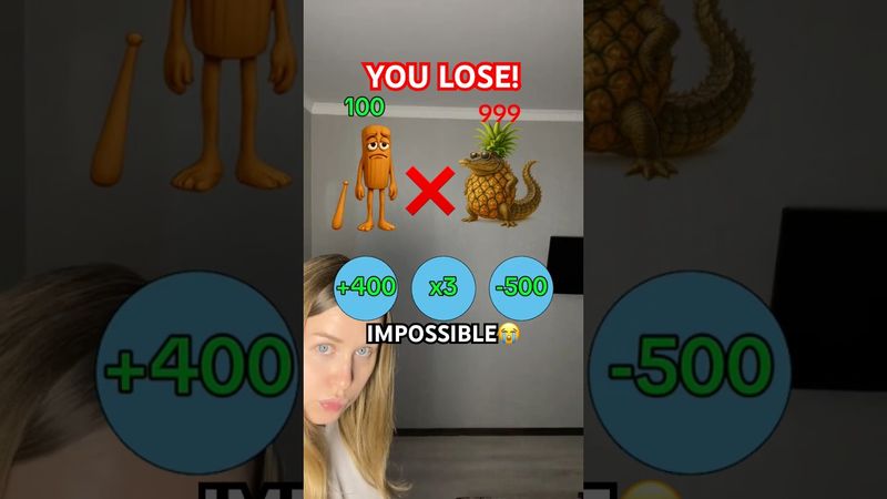 Brainrot Animals Challenge🐒🥑IMPOSSIBLE😭#shorts