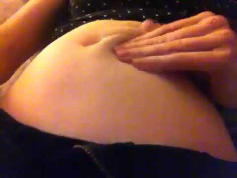 Request: Belly Noises - huge stuffed ramen belly